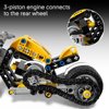 LEGO Technic Motocicleta Amarela 42225 - Foto 5