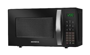 MONDIAL Micro-Ondas, Preto, 1200W, 220V - MO-01-21-B