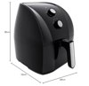 Fritadeira Air Fryer Britânia 5,5L 1500W BFR50 Redstone 220V - Foto 6