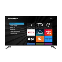 Smart TV 43" Philco Roku TV HDR10 Dolby Áudio