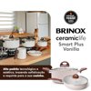 Brinox - Jogo de Panelas 8 Peças Ceramic Life Smart Plus - Vanilla - Foto 6
