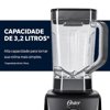 Liquidificador 1400 Full Oster Preto 3,2L - 127V - Foto 4