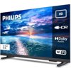 PHILIPS, Smart TV, 32" HD, 32PHG6910/78, HDR10, HDMI, USB, Dolby Audio, Wi-Fi - Foto 4