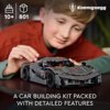 LEGO Technic Hipercarro Koenigsegg Jesko Absolut Cinza 42173 - Foto 3