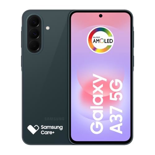 Celular Samsung Galaxy A37 5G 128GB, 6GB RAM, Câmera 50MP (Verde)