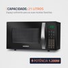 MONDIAL Micro-Ondas, Preto, 1200W, 220V - MO-01-21-B - Foto 4