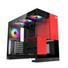 Gabinete Gamer Redragon Eternal Preto e Vermelho Sem Fans CA-612BR - Foto 2