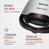 MONDIAL Sanduicheira Master Grill Inox, 110V, Preto, 750W - S-20 - Foto 5