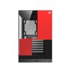 Gabinete Gamer Redragon Eternal Preto e Vermelho Sem Fans CA-612BR - Foto 3