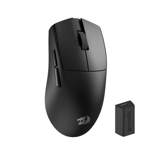 Mouse Gamer Redragon King Pro 4k Preto PAW3395 4000Hz M916-PRO-4K