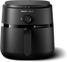 Fritadeira air fryer, Philips Walita, 6,2L, preta, 220v – NA130