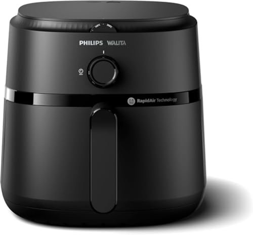 Fritadeira air fryer, Philips Walita, 6,2L, preta, 220v – NA130
