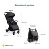 Travel System Safety 1st, Spark Plus Duo, 0 meses a 22 kg, Black Graphite - Foto 4