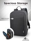 Mochila Lenovo Casual B210 Preta para notebook de até 15.6" GX40Q17225 - Foto 3
