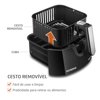 MONDIAL Fritadeira Sem Óleo Air Fryer 4L, Preto/Prata, 1500W, 110V - AFN-40-BFS - Foto 5