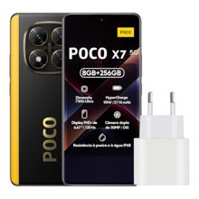 Smartphone Xiaomi Poco X7 5G NFC 8GB RAM 256GB ROM[24095PCADG] (BLACK, 8+256)