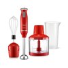 Mixer Power Inox 3 em 1 600W Elgin Vermelho 110V - Foto 2