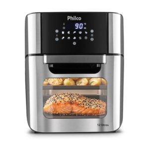 Philco Fritadeira Air Fryer 12L Pt PFR2200P 220V