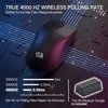 Mouse Gamer Redragon King Pro 4k Preto PAW3395 4000Hz M916-PRO-4K - Foto 4