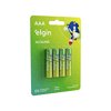 Pilha Alcalina, Elgin, Palito AAA, Blister com 4 - Foto 2