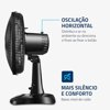 MONDIAL Ventilador de Mesa 110V, 30cm, 6 pás, Super Power - VSP-30-B - Foto 5