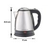 Agratto, 783, Chaleira Elétrica, 127v, Preto/Inox - Foto 4