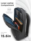 Mochila Lenovo Casual B210 Preta para notebook de até 15.6" GX40Q17225 - Foto 5