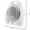 Aquecedor Elétrico 2 Em 1 Britânia 1500w Ab1100n 110v 110v - Foto 5