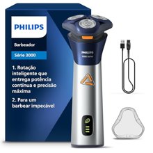Barbeador Elétrico Shaver Série 3000 6D S3881/00 Philips