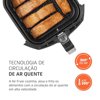 MONDIAL Fritadeira Sem Óleo Air Fryer 4L, Preto/Prata, 1500W, 110V - AFN-40-BFS - Foto 6