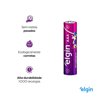 Pilha recarregável AAA 1000mAh Elgin com 4 unidades Palito - Foto 5
