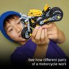LEGO Technic Motocicleta Amarela 42225 - Foto 6