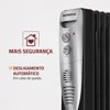 Aquecedor a Óleo, Mondial, Preto/Prata, 1500W, 110V - A-06 - Foto 5