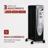 Aquecedor a Óleo, Mondial, Preto/Prata, 1500W, 220V - A-06 - Foto 4