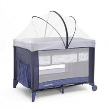 Cosco Kids, Berço Nanny, 0 a 18kg, Azul Rajado