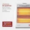 MONDIAL Aquecedor Quartzo Comfort Air III, Branco/Cinza, 900W, 110V - A-16 - Foto 5