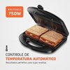 MONDIAL Sanduicheira Master Grill Inox, 110V, Preto, 750W - S-20 - Foto 6