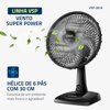 MONDIAL Ventilador de Mesa 110V, 30cm, 6 pás, Super Power - VSP-30-B - Foto 3