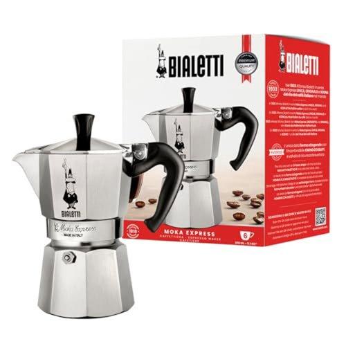 Bialetti Cafeteira Italiana Moka Express 6 xicaras