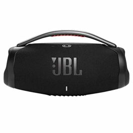 JBL Caixa de Som, Boombox 3, Bluetooth, À Prova D’água e Poeira – Preto