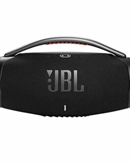 JBL Caixa de Som, Boombox 3, Bluetooth, À Prova D’água e Poeira – Preto