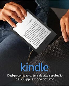 Kindle 11ª Geração (modelo 2022) – Mais leve, com resolução de 300 ppi e o dobro de armazenamento – Cor Preta