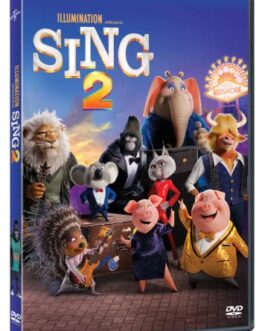 SING 2 DVD Universal Studios