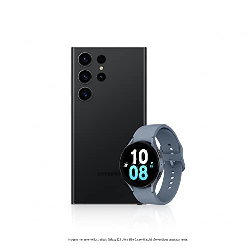 Smartphone Samsung Galaxy S21 Ultra 256GB Preto 5G - 12GB RAM + Smartwatch  Galaxy Watch 3