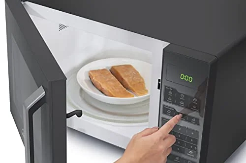 Forno Micro ondas 35L Prata Espelhado Midea 127V MXSA35S1 0 1