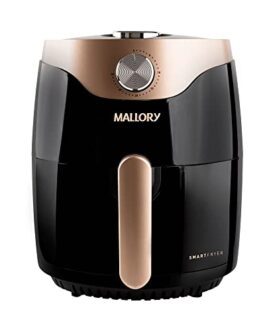 Fritadeira Elétrica Mallory Smart Fryer 3 Litros Preto/Dourado – 127V