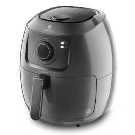 Fritadeira Elétrica sem oleo Grand Airfryer 5L mecanica Electrolux EAF50 grafite 1800W 127v