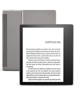 Kindle Oasis 32GB – Com tela de 7″ e botões para troca de páginas – Cor Grafite