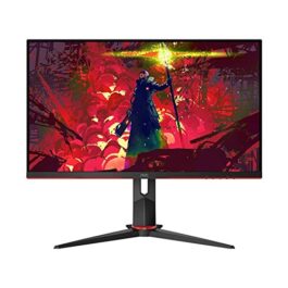 AOC, 24G2/BK, Monitor Gamer Hero 24″ 144Hz IPS 1ms AMD FreeSync 24G2, COR PRETA/VERMELHA