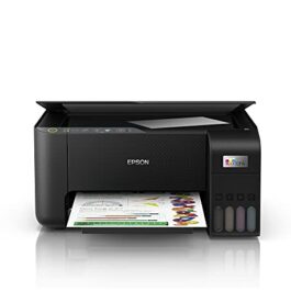 Epson EcoTank L3250 – Multifuncional, Tanque de Tinta Colorida, Wi-Fi Direct, USB, Bivolt, Preto